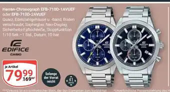Globus Edifice herren-chronograph efb-710d-1avuef oder efb-710d-2avuef Angebot