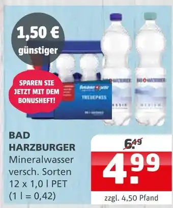 Getränke Quelle Bad harzburger mineralwasser Angebot