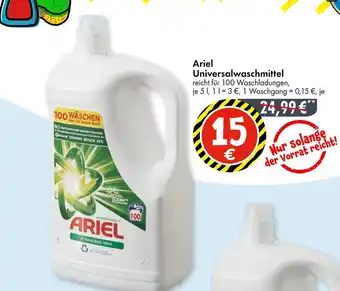 TEDi Ariel universalwaschmittel Angebot