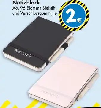 TEDi Notizblock Angebot