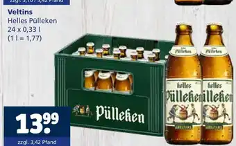 Getränkewelt Veltins helles pülleken Angebot