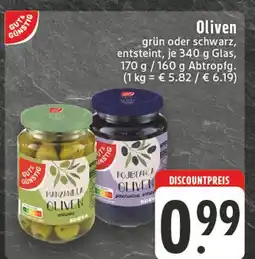 Edeka Gut & günstig oliven Angebot