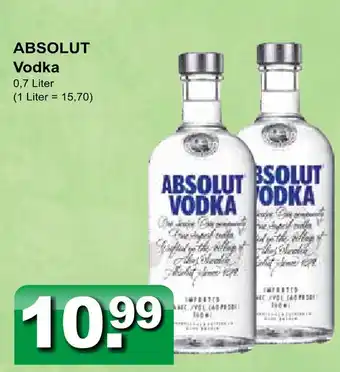 Getränkeparadies Gefromm Absolut vodka Angebot
