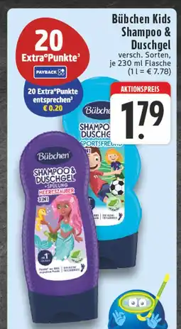 Edeka Bübchen shampoo & duschgel Angebot