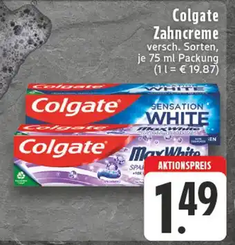 Edeka Colgate sensation white oder maxwhite Angebot