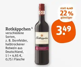 tegut Rotkäppchen rotkäppchen Angebot