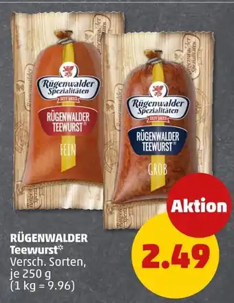 PENNY Rügenwalder teewurst Angebot