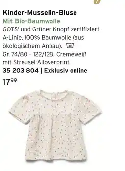 Tchibo Bio-baumwolle kinder-musselin-bluse Angebot