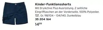 Tchibo Kinder-funktionsshorts Angebot