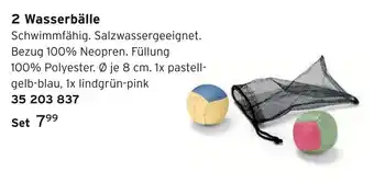 Tchibo 2 wasserbälle Angebot