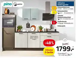 ROLLER Pino, atlantic einbauküche Angebot