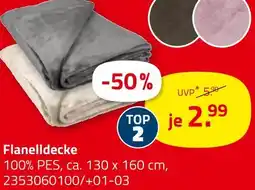 ROLLER Flanelldecke Angebot