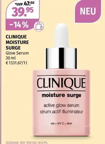 Müller Clinique moisture surge Angebot