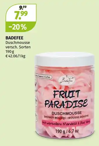 Müller Badefee duschmousse Angebot