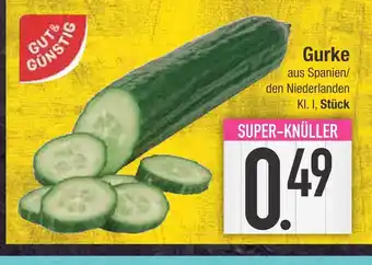 Edeka Gut&günstig gurke Angebot