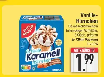 Edeka Gut&günstig vanille-hörnchen Angebot