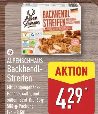 Aldi Nord Alpenschmaus backhendel-streifen Angebot