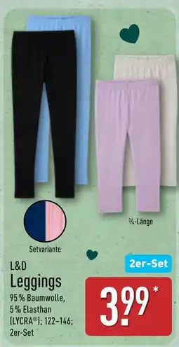 Aldi Nord L&d leggings Angebot