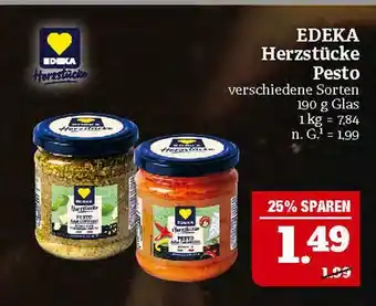 Marktkauf Edeka herzstücke pesto Angebot