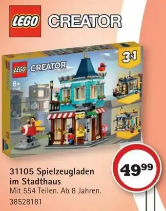 Vedes Lego Creator 31105 Spielzeugladen im Stadthaus Angebot