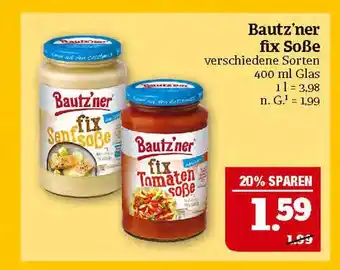 Marktkauf Bautz'ner fix soße Angebot
