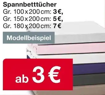 Woolworth Spannbetttücher Angebot