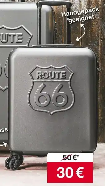 Woolworth ROUTE 66 Hartschalenkoffer Angebot
