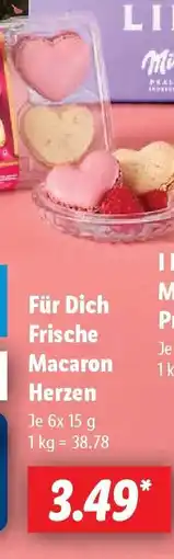 Lidl Für Dich Frische Macaron Herzen Angebot