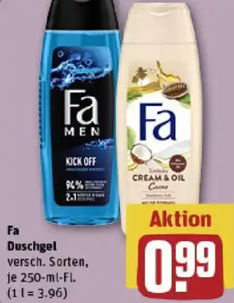 REWE Fa Duschgel Angebot