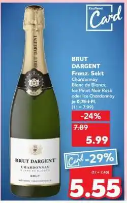 Kaufland BRUT DARGENT Franz. Sekt Angebot
