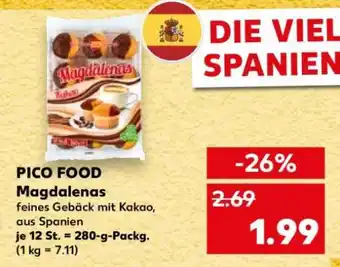 Kaufland PICO FOOD Magdalenas Angebot