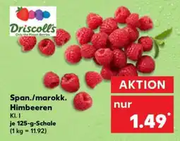 Kaufland Span./marokk. Himbeeren Kl. I Angebot