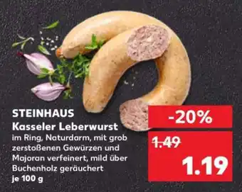 Kaufland STEINHAUS Kasseler Leberwurst Angebot