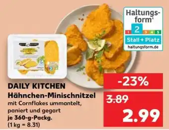 Kaufland DAILY KITCHEN Hähnchen-Minischnitzel Angebot