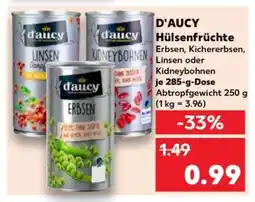 Kaufland D'AUCY Hülsenfrüchte Angebot
