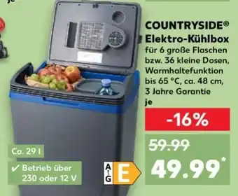 Kaufland COUNTRYSIDE Elektro-Kühlbox Angebot