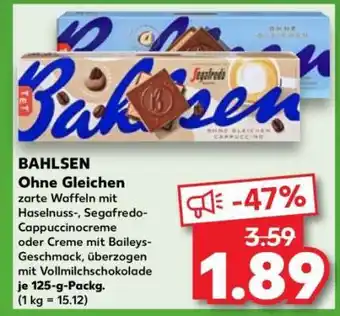Kaufland Bahlsen Ohne Gleichen Angebot