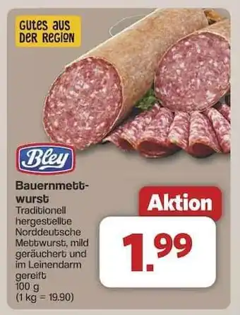 Famila Nord Ost Bauernmettwurst Angebot