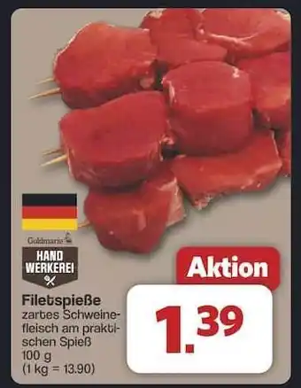 Famila Nord Ost Filetspieße Angebot