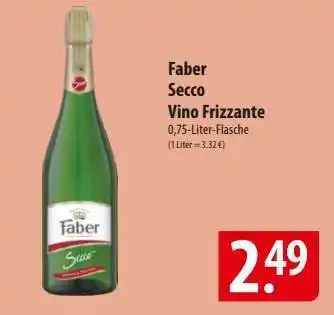 Famila Nord Ost Faber Secco Vino Frizzante Angebot