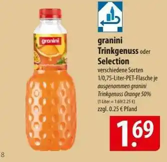 Famila Nord Ost GRANINI Trinkgenuss oder Selection Angebot