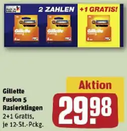 REWE Gillette Fusion 5 Rasierklingen Angebot