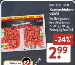 Aldi Süd Katenschinkenwürfel Angebot
