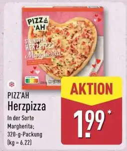 Aldi Nord PIZZ'AH Herzpizza Angebot