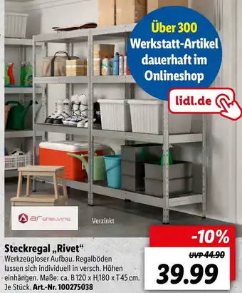 Lidl Steckregal Rivet Angebot