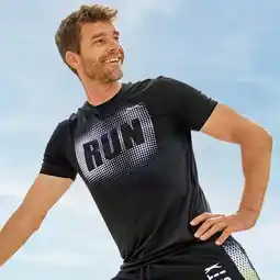 NKD Slazenger Herren-Funktions-T-Shirt mit Frontaufdruck Angebot
