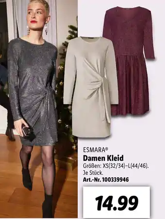 Lidl Esmara Damen Kleid Angebot