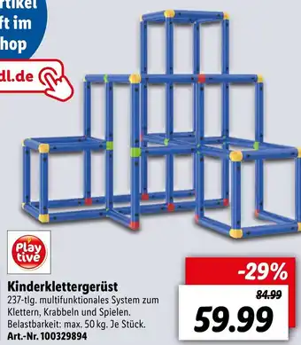 Lidl Kinderklettergerüst Angebot