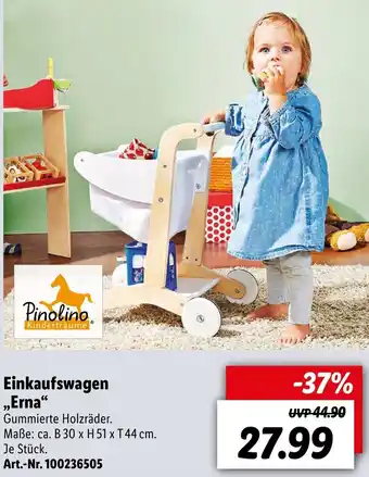 Lidl Pinolino Einkaufswagen Erna Angebot