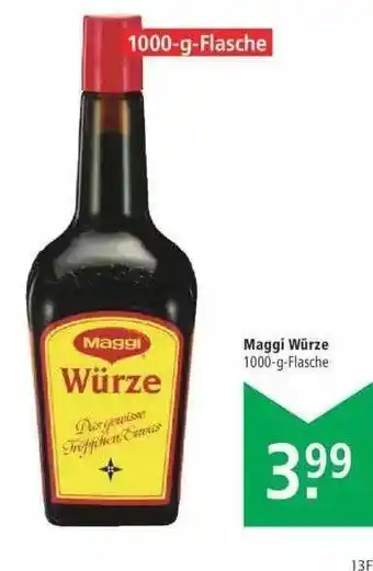 Marktkauf Maggi Würze Angebot